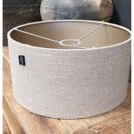Kap cilinder Linnen beige LIN200-01