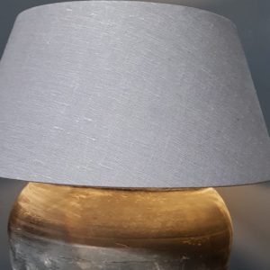 Kap rond taps Linnen Taupe LIN52