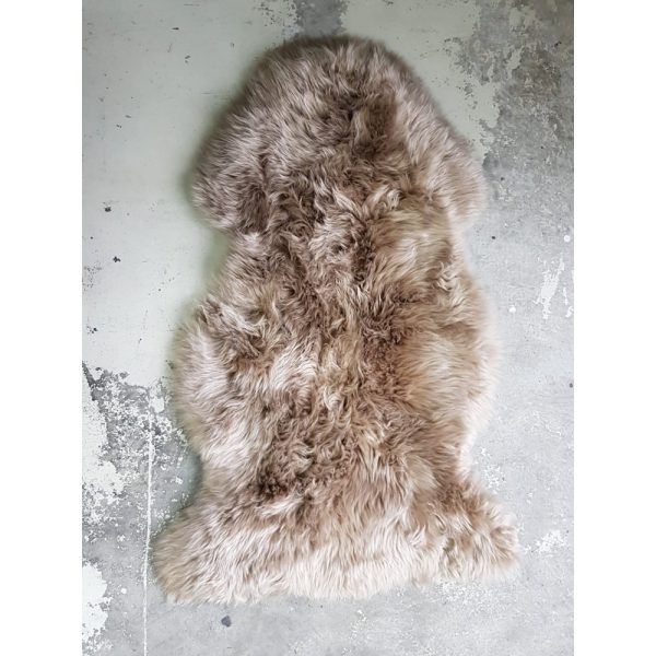 Nieuw Zeelandse schapenvacht taupe