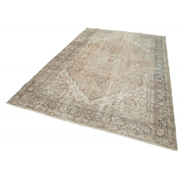 Vintage Persian Hand-Knotted Rug - 200x304cm