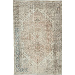 Vintage Persian Hand-Knotted Rug - 200x304cm