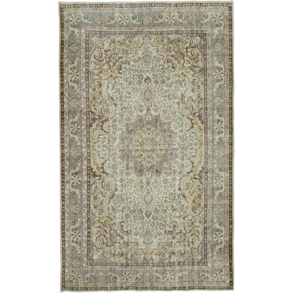 Vintage Persian Hand-Knotted Rug - 207x335cm