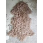 Tibetaans lamsvacht taupe
