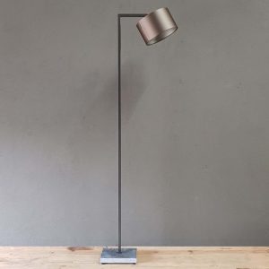 Vloerlamp Sam - 4kanten buis stenen voet