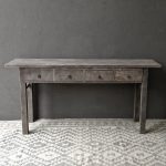 Antique grey 4 lade tafel