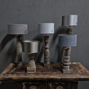 Oude balusterlamp