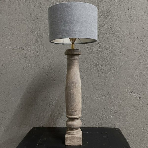 Oude balusterlamp
