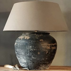 Oude unieke kruiklamp