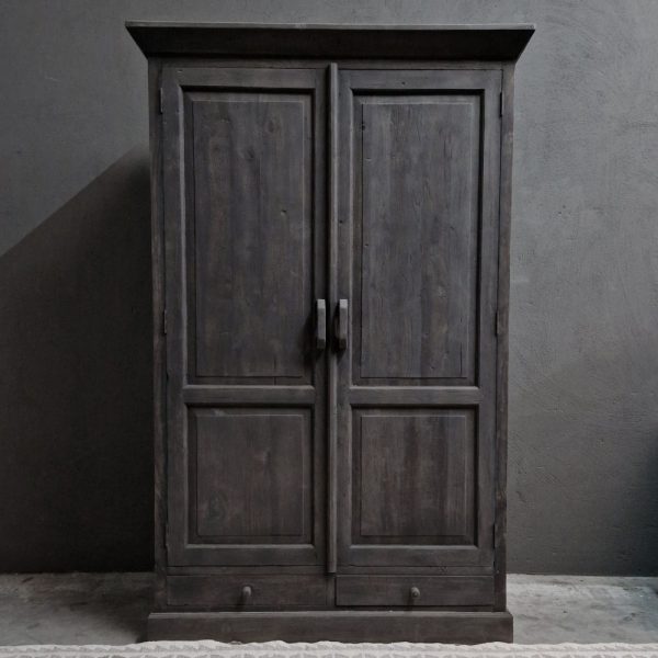 Paneel 2-deuren, 2-lades dichte kast 125x195