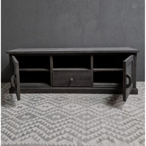 Old teak TV meubel