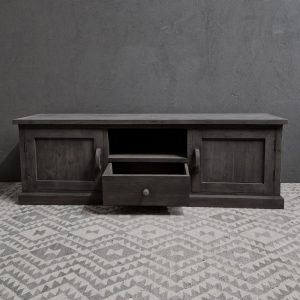 Old teak TV meubel