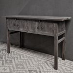 Antique grey wandtafel 4 deuren