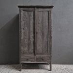 2-deuren, 2-lades dichte kast 190x100