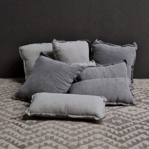 Sierkussen beige 100%LIN