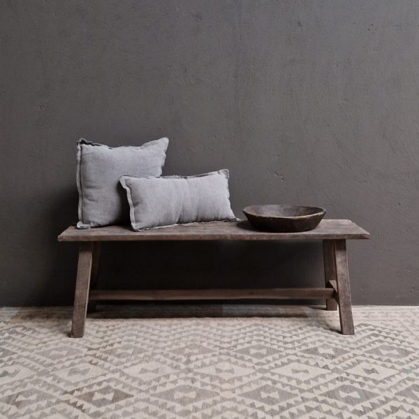 Sierkussen taupe 100%LIN