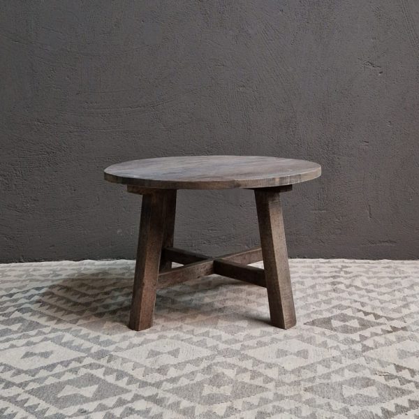 Ronde salontafel 65 antique grey