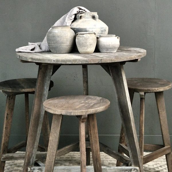 Ronde statafel Wouter - 100x90
